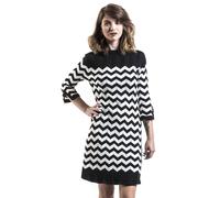 Dancing Days Vanilla Dress Mini Dress black white S