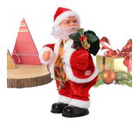 Dancing Doll - 10inch Santa, Electric Santa, Fabric Toys Electric Musical Figurine With Moving Hips For Kids Teens Adults Perfect For Birthday Parties Dorms Bedrooms Living Room Fun Gift