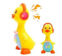 Dancing Duck Kids Toy - Sitting Training with Light,Crawling Kids Toy Electronic Animal - for Bedroom Living Room Yard Travel 6-18 Month Girls Preschoolers
