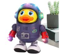 Dancing Duck Toy - Colorful LED Lights Music, Robot Kid Toy for Entertainment, Safe Material, Educational Gift with Interactive Sensor, Children's Game for Home, Indoor, & Party
