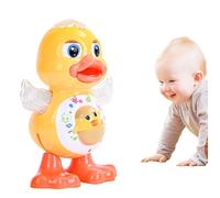 Dancing Duck Toy - Interactive Duck Toy with Music and LED Lights for Toddlers, Musical Movement & Colourful Light Display, Baby Light Up Toys for Birthday, Thanksgiving, Children’s Day Gifts