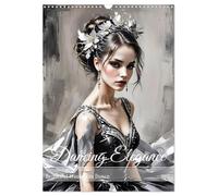 Dancing Elegance (Wall Calendar 2027 DIN A3 portrait), CALVENDO 12 Month Wall Calendar: Discover the grace and beauty of women in artful dance positions that come to life every month.