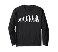 Dancing Evolution Dance Teacher Dance School Waltz Dance Long Sleeve T-Shirt