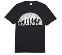 Dancing Evolution - Evolution of Man Dancer Comfort Colors Adult Heavyweight T-Shirt