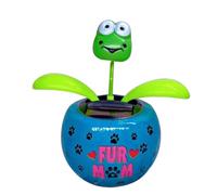 Dancing Flower - Flower Car Decoration | Cute Flower Shaking Head | Solar Powered Dashboard Ornament For Car Office Desk Home Decoration Gift Display | Plant Toy In Colorful Pot