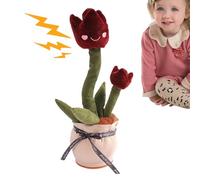 Dancing Flower Toy - Singing Flower Toy - Dancing Flowers Ttoy, tyy Repeat What You Say, Talking toyy for Children Interactive Baby tyy for Year Old Boys Girls gift, Baby Encourage Speech
