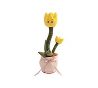 Dancing Flower Toy - Sunlight Powered Design, Moving Blossom Ornament, Desk Display Animation, Eco Motion Feature | Flower Decoration For Creating Dynamic Visual Appeal In Or Living Areas