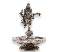 Dancing Ganesha Incense Holder - Spiritual Home Decor 14X10Cm