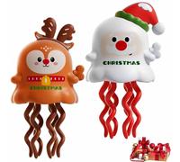 Dancing Ghost Toy - Interactive Crawling Wind-up Toy for Halloween & Christmas, Fun Mini Clockwork Ghost for Creative Family Entertainment and Birthday Gifts