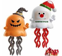 Dancing Ghost Toy - Interactive Crawling Wind-up Toy for Halloween & Christmas, Fun Mini Clockwork Ghost for Creative Family Entertainment and Birthday Gifts