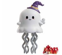 Dancing Ghost Toy, Wind-up Twist Ghost Christmas Interesting Toys, Mini Interactive Dancing Crawling Funny Ghost, Clockwork Sliding Creative Toy for Halloween, Christmas Birthday Gifts(Ghost)