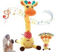 Dancing Giraffe Toy, Musical Giraffe Toy, Dancing Giraffe Plush Toy, Giraffes Stuffed Animal, Singing Giraffes Baby Toy, Sings, Dances & Repeats What You Say,Gifts for Toddlers (Remote*1)