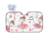 Dancing Girl Car Sun Shades-Front Windscreen Sunshade for Uv Protection - Car Camping Accessories