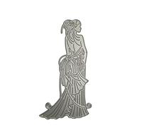 Dancing Girl Metal Cutting Diecraft Carbon Steel Embossing Template for Stencil Card Die-Cut Scrapbooking Card Embossing Template Template Template Card Metal for Stencil