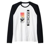 Dancing Greek Statue Myth Sculpture Ancient Art History Raglan Baseball Tee