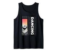 Dancing Greek Statue Myth Sculpture Ancient Art History Tank Top
