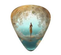 Dancing Guitar Plectrums, 12 Pcs Lightweight Guitar Plectrums, 0.46mm/0.71mm/0.96mm Thickness For Acoustic Guitar Acoustic Electric Guitar Ukulele Bass