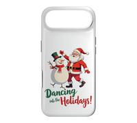 Dancing into the Holidays Santa Claus Snowman Gift Men Women Case for iPhone Air