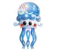 Dancing Jellyfish Toy - Cute Battery Operated Electronic Jellyfish | Electric Glowing Crawling Toys for 0-24 Months Boys and Girls, Preschool, Daycare, Early Learning Center