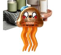 Dancing Jellyfish Toy | Glow in The Night Dancing Jellyfish Sensory Toy,Funny Cute Desk Decor, Sea Creature Figurine for Toddler Baby Girls Boys Kids Children Son