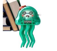 Dancing Jellyfish Toys, Clockwork Figurine, Luminous 4 Inches Size, Simulated Sea Animal for Kids, Babies, Boys, Girls, Children, Birthdays, Holidays, Sons, Daughters, Blue Pink