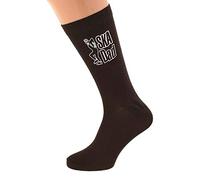 Dancing Man SKA Dad Design Mens UK Size 5-12 Socks in Multiple Colours (Brown)