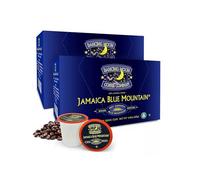 Dancing Moon Coffee Capsules, 100% Pure Jamaica Blue Mountain Coffee Capsules for Keurig KCup Brewers, Medium Roast, Pack of 2