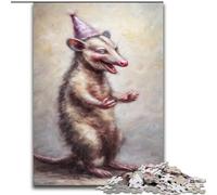 Dancing Mouse Adult Puzzles 1000 Pieces, Educational Games Home Decoration Birthday Present, Gifts, Wall Art (26x38cm)