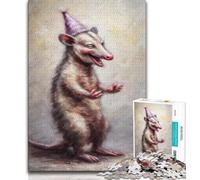 Dancing Mouse Puzzles for Teenagers 1000 Pieces,Decompressing Intellectual Educational Toy Birthday Present,Gifts,Wall Art 50x75cm