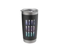 Dancing Move Your Body Stainless Steel Insulated Tumbler