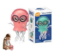 Dancing Music Octopus Baby Toy,Electric Crawling Octopus Toy With LED Light & Music, Magic Squid Tummy Time Toys For 3 4 5 6 Year Old Kids Boys Girls Birthday, Funny Squid For Desk Decor