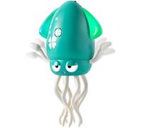 Dancing Music Octopus Baby Toy, Electric Music Crawling Octopus Tummy Time Toy, Rechargeable Magic Dancing Music Squid for 3 4 5 6 Year Old Kids Boy Girl Birthday Gifts (Green)
