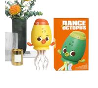 Dancing Music Toy | Electric Octopus Dancing Toy | Obstacle Avoidance Animal Figure, Light-up Soothing Fun for Kindergarten Birthday Preschool Toddler Daycare