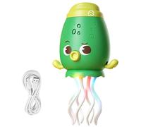 Dancing Octopus Baby Toy,Dancing Electric Octopus for Kids 3+, Cute Robotic Squid with Flexible Tentacles, Colorful LED Lights & Dynamic Music,Interactive Dance Toy for Parent-Child Time (Green)