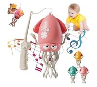 Dancing Octopus Toy, Crawling Dancing Automatic Obstacle Sensor Toys, Wiggly Wonder Octopus, With LED Lights & Music -Dance Octopus Toy(C1)