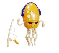Dancing Octopus Toy - Smart Obstacle-Dodging Robot with LED Light Show Rechargeable Music, Tummy USB & Toy Squid Time