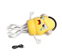 Dancing Octopus Toy - Smart Squid with Obstacle Avoidance - Rechargeable Octopus Dancing Toy with Light & Music for Baby Tummy Playtime Kids Birthday Christmas Girls Boys Crib Playing