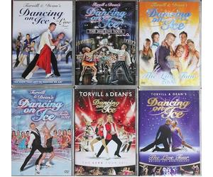DANCING ON ICE 1-6 Torvill & Dean's COMPLETE COLLECTION / 1. THE LIVE TOUR 2007 / 2. 2008 / 3. 2009 BOLERO ANNIVERSARY / 4. 2010 LIVE AT THE O2 / 5. 2011 / 6. 2012 = ULTIMATE 6x DVD SET