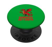 Dancing On The Edge Rugby Red Dragon PopSockets Adhesive PopGrip