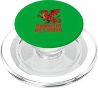 Dancing On The Edge Rugby Red Dragon PopSockets PopGrip for MagSafe