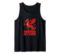 Dancing On The Edge Rugby Red Dragon Tank Top