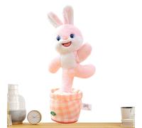 Dancing Plush Toy For Kids - Interactive Animal Doll, Talking Rabbit Plush | Sound Detail, Stimulating Play Activity Purpose, Children Friendly Soft Toy, Birthday Holiday