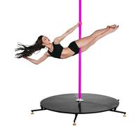 Dancing Pole, Professional Static Dance Pole Kit for Home Gym and Outdoor Performance, Removable 45mm Dance Pole for Club and Bar Use
