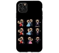Dancing Pug Ballroom Tango Salsa Dog Lover Case for iPhone 11 Pro Max