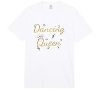 Dancing Queen - Crown and Notes Comfort Colors Adult Heavyweight T-Shirt
