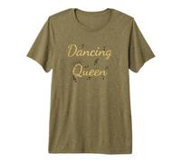 Dancing Queen - Crown and Notes Premium T-Shirt