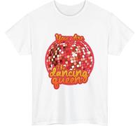Dancing Queen T-Shirt, You are The Dancing Queen Tshirt, Vintage Music Lover Fun Party Gift for Dance Fans Unisex tee top White