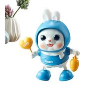Dancing Rabbit Toy - Electric Singing Rabbit With Music And Light | Crawling Training Toys - For Boys Girls Creches Holiday Christmas Playroom Room Bedroom Living Room