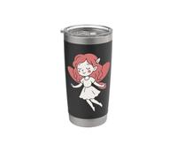 Dancing Red-Haired Fairy with Wings Stainless Steel Insulated Tumbler