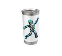 Dancing Robot Dance Party Machine Stainless Steel Insulated Tumbler